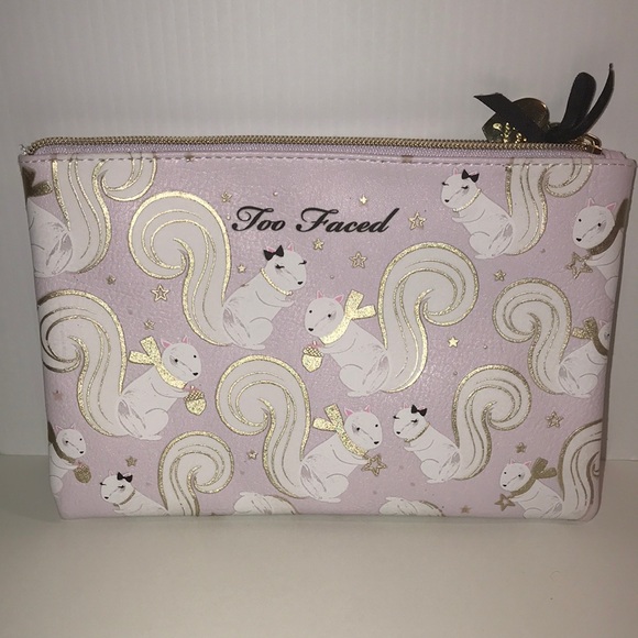 Too Faced Woodland creature makeup bag NEW - Picture 1 of 13